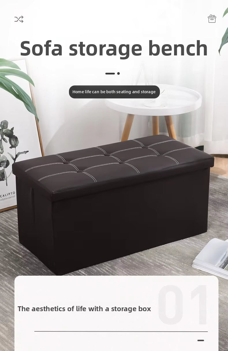 Neva Nest Outdoor Storage Ottoman Patio Bench